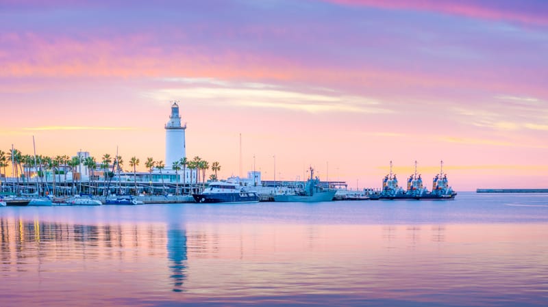 Canva The Marina of Malaga - Best Places in Southern Spain