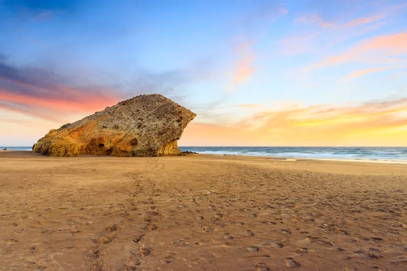 Monsul beach, Cabo de Gata natural park, Almeria, Spain