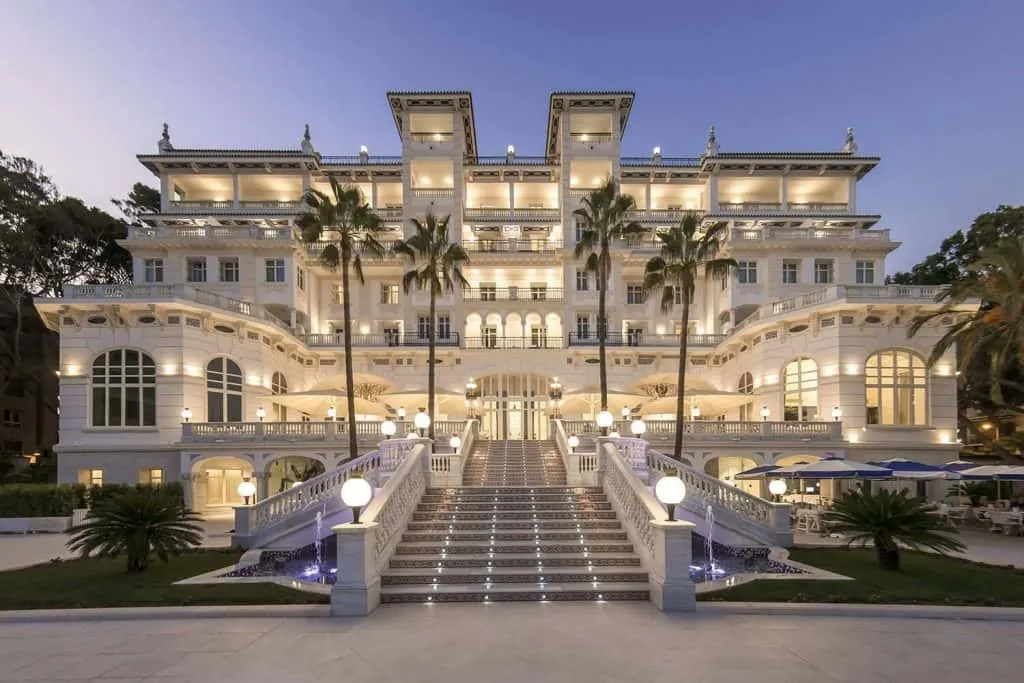 gran hotel miramar malaga, luxury hotels in Andalucia and a great place to stay when you do things to do in Malaga in October