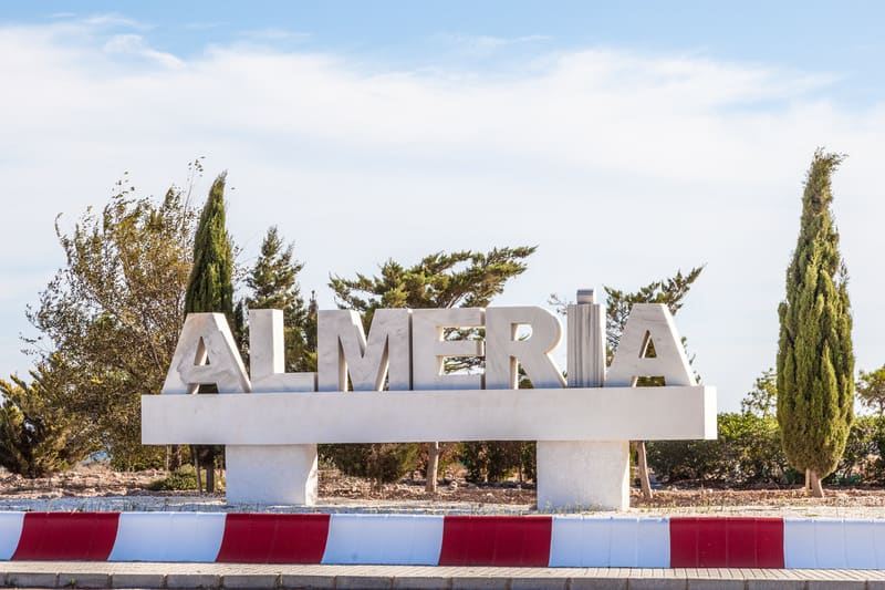 things to do in almeria, 3 days in almeria, southern spain, almeria sign