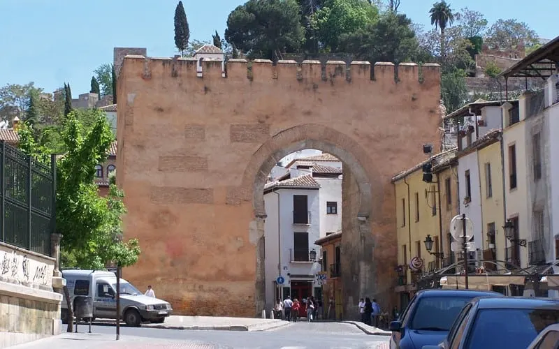 Gate of Elvira, one of the best places in Granada