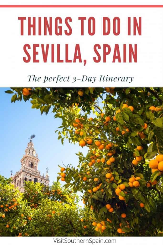 Wondering about the best thigns to do in Seville, Spain? Discover the perfect 3-day itinerary with must-see attractions in Sevilla, Andalucia, the best hotels, the best restaurants and where to see flamenco in Seville. And of course, our local's tips when it comes to tapas and viewpoints. #seville #sevilla #andalucia #southernspain #spain #andalucia #andalusia #besthingstodoinseville #sevilleitinerary