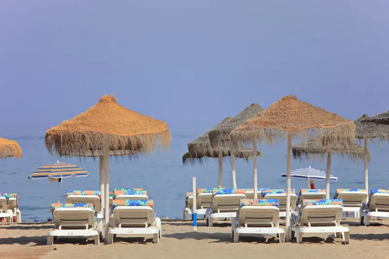 3 day itinerary Fuengirola, Watch the sunset at Los Boliches Beach