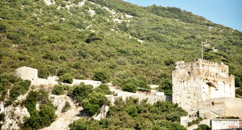 Gibraltar travel guide, Explore the Moorish castle