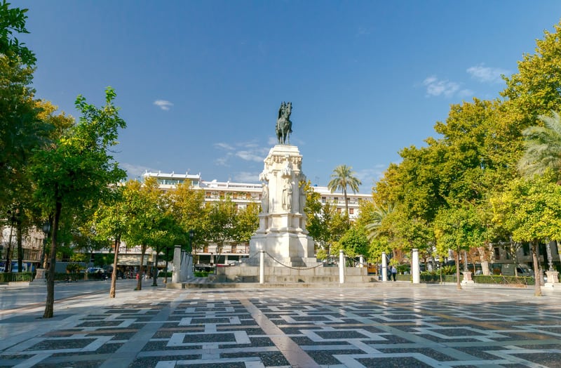 Canva Sevilla. Monument to King Ferdinand. - Can Sevilla Clinch The Title Next Season?