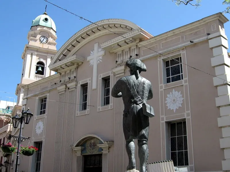 Gibraltar travel guide, Visit the Cathedral St Mary the Crowned