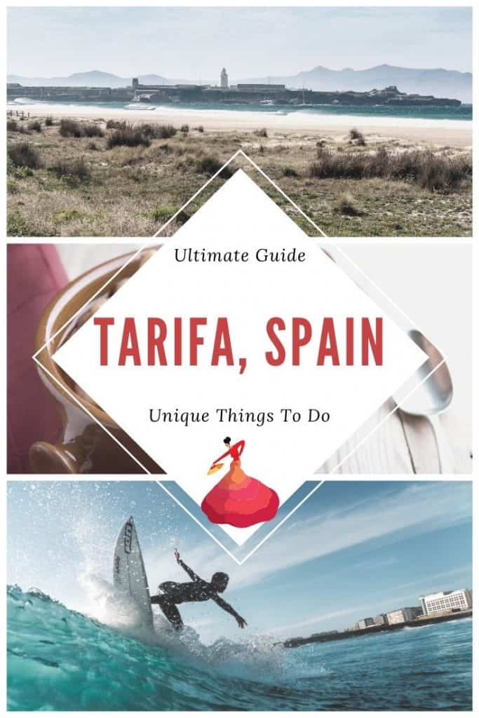Are you looking for the best things to do in Tarifa, Spain? We got you covered with this Tarifa itinerary! Find out what to do in Tarifa, Andalucia, which is also known as the European surf capital. Discover the best hotels to stay in Tarifa, where to go surfing or kitesurfing in Tarifa, incl. the best tapas restaurants in Tarifa, Southern Spain. This guide also includes a selection of recommended day tours. #tarifa #tarifaspain #tarifabeaches #tarifasurfing #tarifasurf #southernspain #andalucia