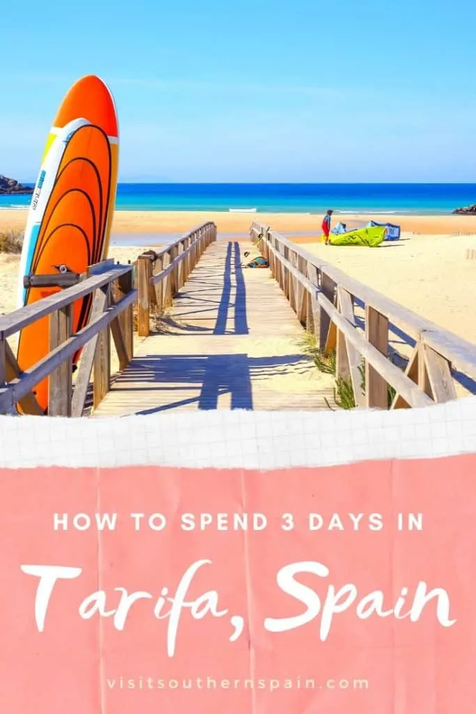 Are you looking for the best things to do in Tarifa, Spain? We got you covered with this Tarifa itinerary! Find out what to do in Tarifa, Andalucia, which is also known as the European surf capital. Discover the best hotels to stay in Tarifa, where to go surfing or kitesurfing in Tarifa, incl. the best tapas restaurants in Tarifa, Southern Spain. This guide also includes a selection of recommended day tours. #tarifa #tarifaspain #tarifabeaches #tarifasurfing #tarifasurf #southernspain #andalucia