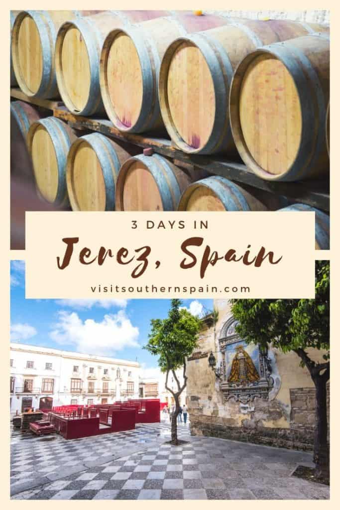 Are you looking for things to do in Jerez, Spain? Enjoy a complete guide on what to do in Jerez de la Frontera, Spain, one of the prettiest towns in Andalucia. The town in Southern Spain is known for flamenco, sherry tastings and Andalusian horses. Attending an Andalusian horse show is thus a must. This guide also covers hotels in Jerez, Andalucia and how to save money when visiting. #jerez #jerezspain #jerezdelafrontera #jerezdelafronteraspain #jerezdelafronteraflamenco #andalucia #townsspain
