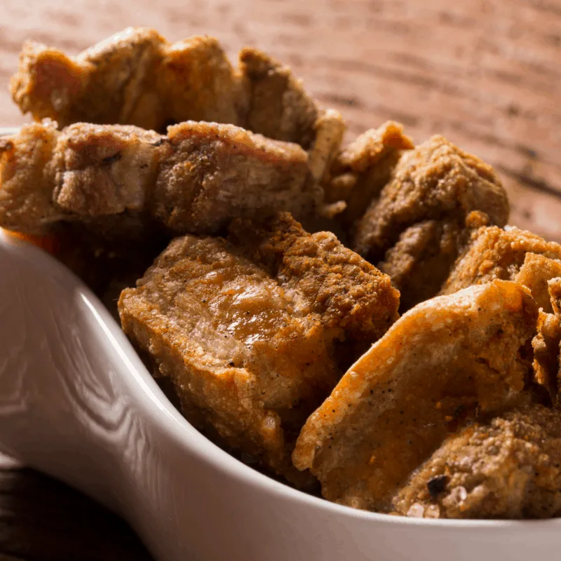 Traditional Chicharrones in Seville, Spain