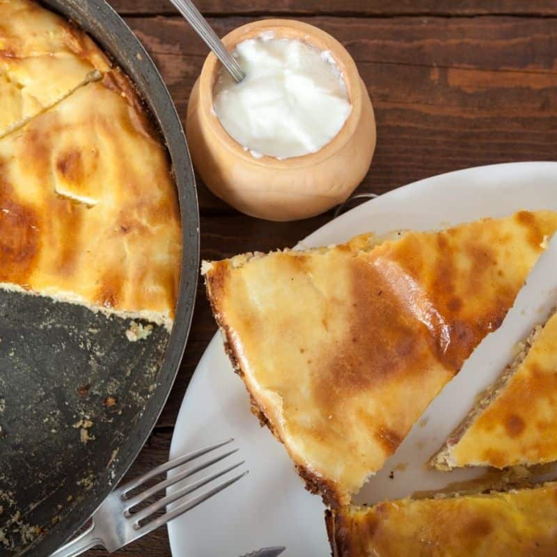 Traditional Pastel de Cordobés in Cordoba, Spain