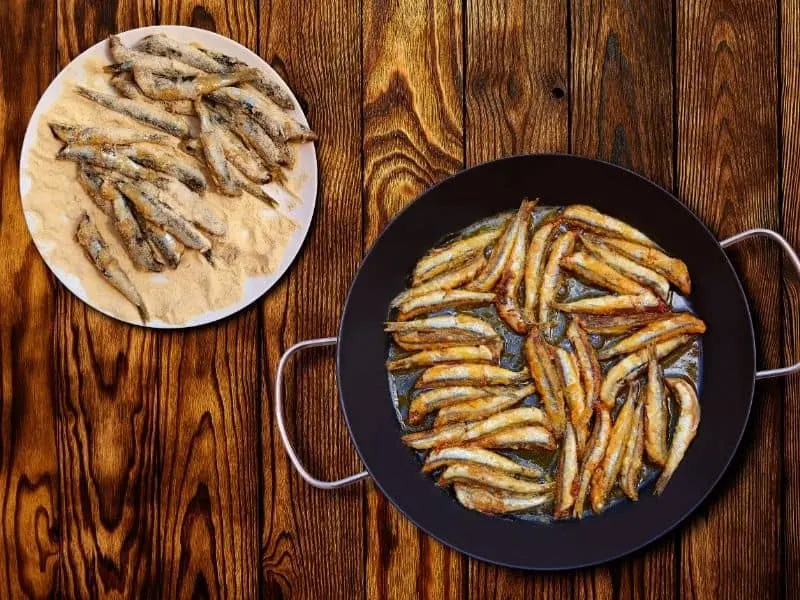 boquerones fritos anchovies