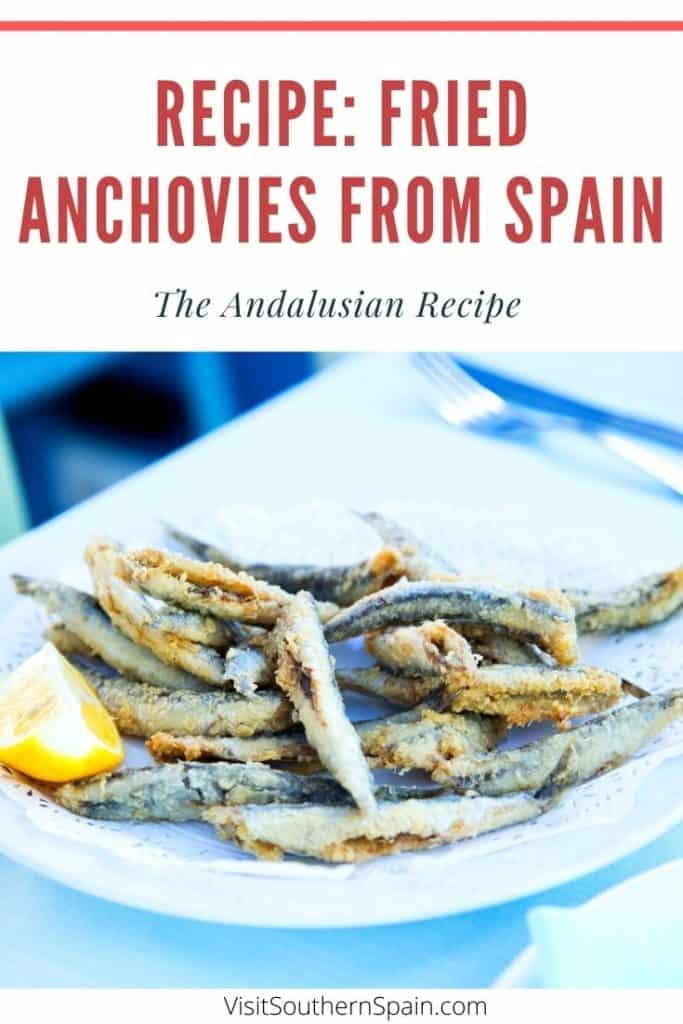 Looking for the authentic Spanish recipe of boquerones fritos? Also known as boquerones fritos al limon in Malaga, fried anchovies are a staple in the cuisine of Southern Spain. The good thing is that this Spanish recipe is so easy to do. Indeed for deep-fried anchovies, you only need a few ingredients and you can make them in less than 30minutes. It's thus perfect when looking for Spanish snacks or when doing a Spanish dinner. This fried anchovies recipe comes ready to print! #friedanchovies #spain