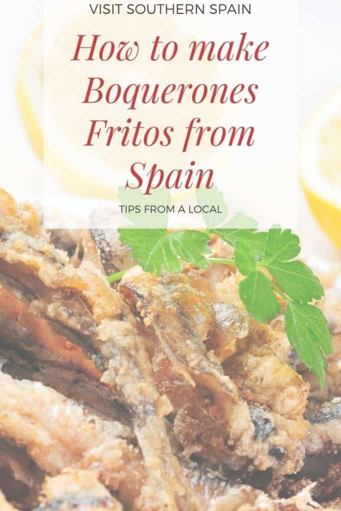 Looking for the authentic Spanish recipe of boquerones fritos? Also known as boquerones fritos al limon in Malaga, fried anchovies are a staple in the cuisine of Southern Spain. The good thing is that this Spanish recipe is so easy to do. Indeed for deep-fried anchovies, you only need a few ingredients and you can make them in less than 30minutes. It's thus perfect when looking for Spanish snacks or when doing a Spanish dinner. This fried anchovies recipe comes ready to print! #friedanchovies #spain