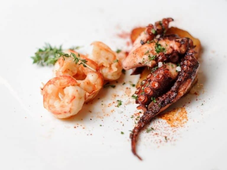 fried octopus, pulpo frito