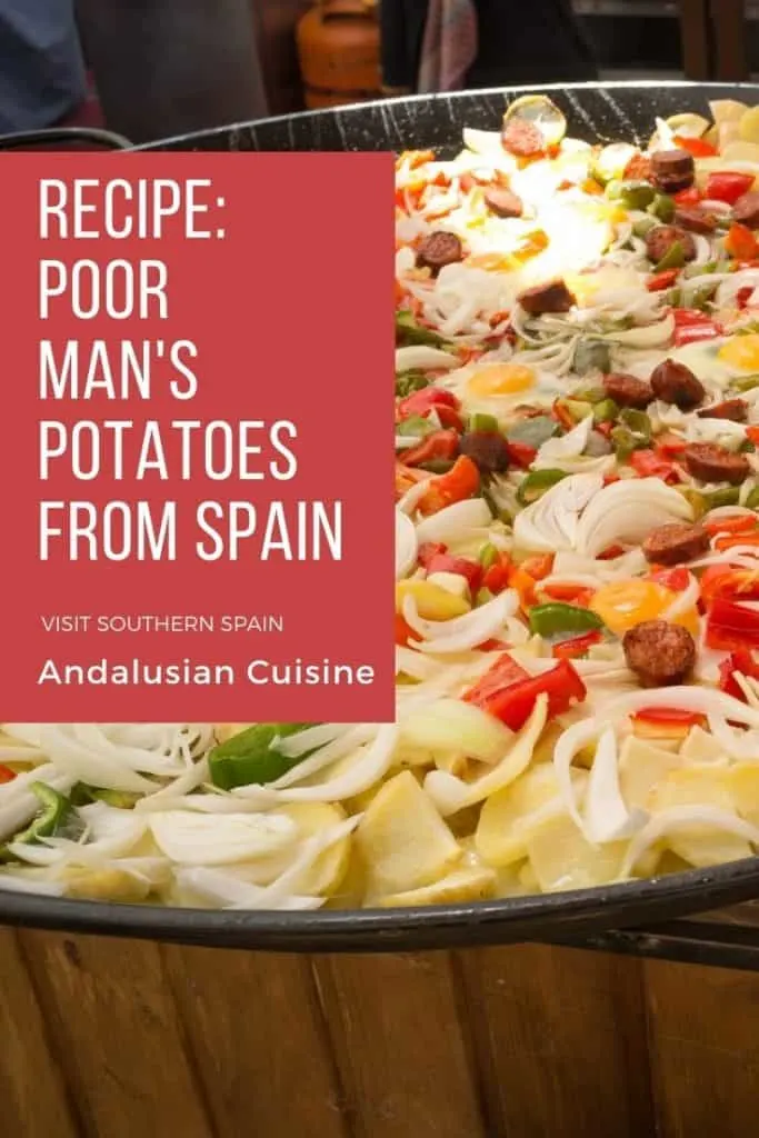 Are you looking for the ultimate patatas a lo pobre recipe? This Spanish dish is one of the easiest dishes to make. It's hearty and can definitely be one of your next favorite comfort foods. This is also a great idea when looking for Spanish vegetarian dishes as you can skip the meat. Translated as "poor man's potatoes" recipe this recipe is best when only having a few ingredients at home. Also going by the name of "poor man's potato casserole" this is a a typical dish from Spain you'll love!