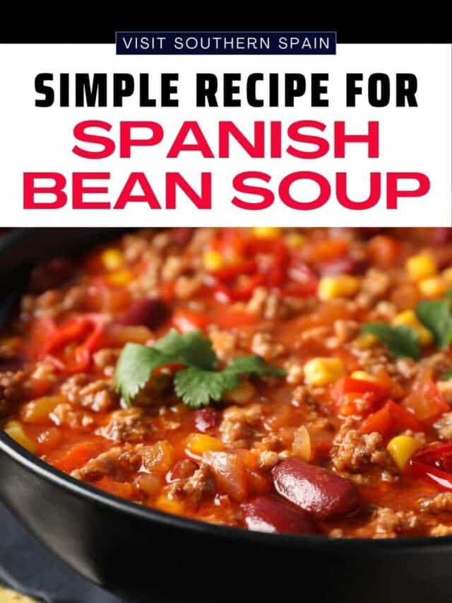 Easy Spanish Bean Soup Recipe