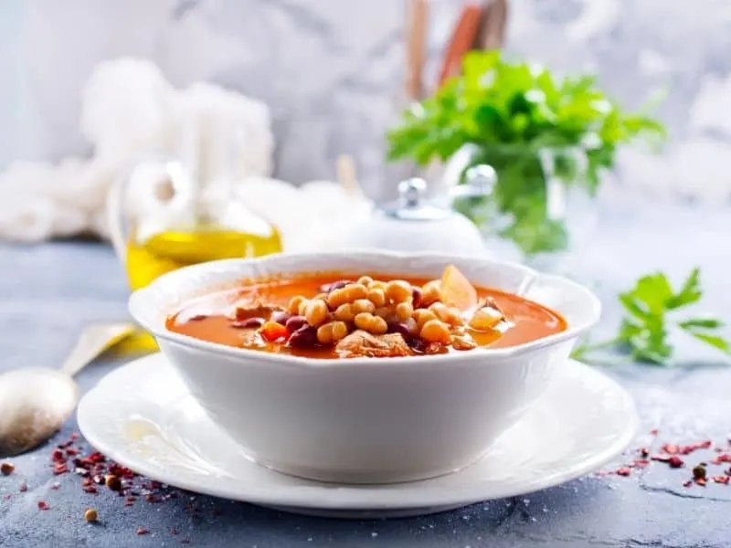 recipe spanish bean soup - garbanzo soup