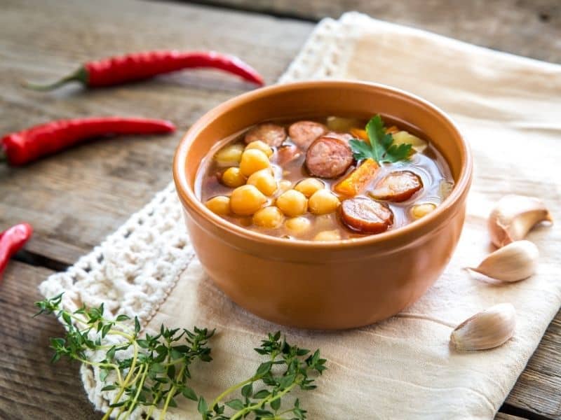 spanish chickpea soup