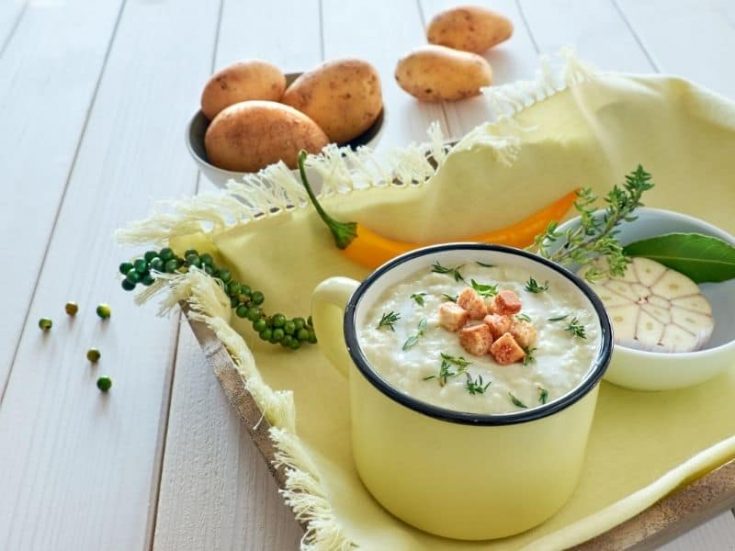 spanish garlic soup