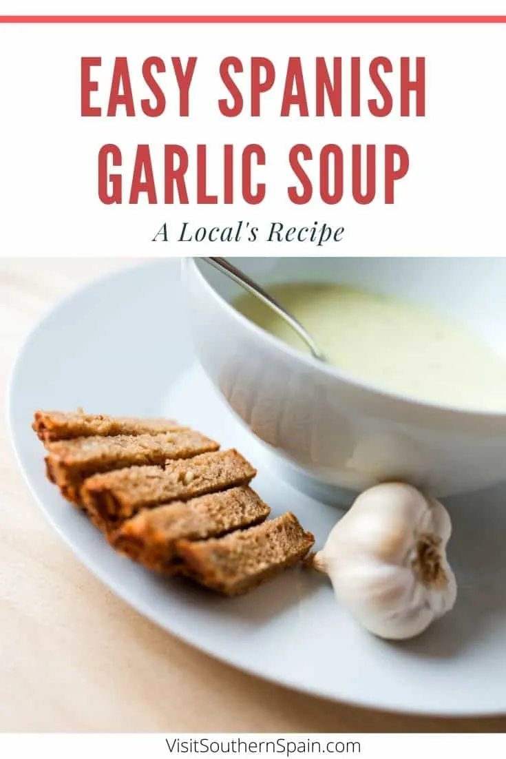 spanish garlic soup recipe 1 - Warming Spanish Garlic Soup Recipe - Sopa de Ajo