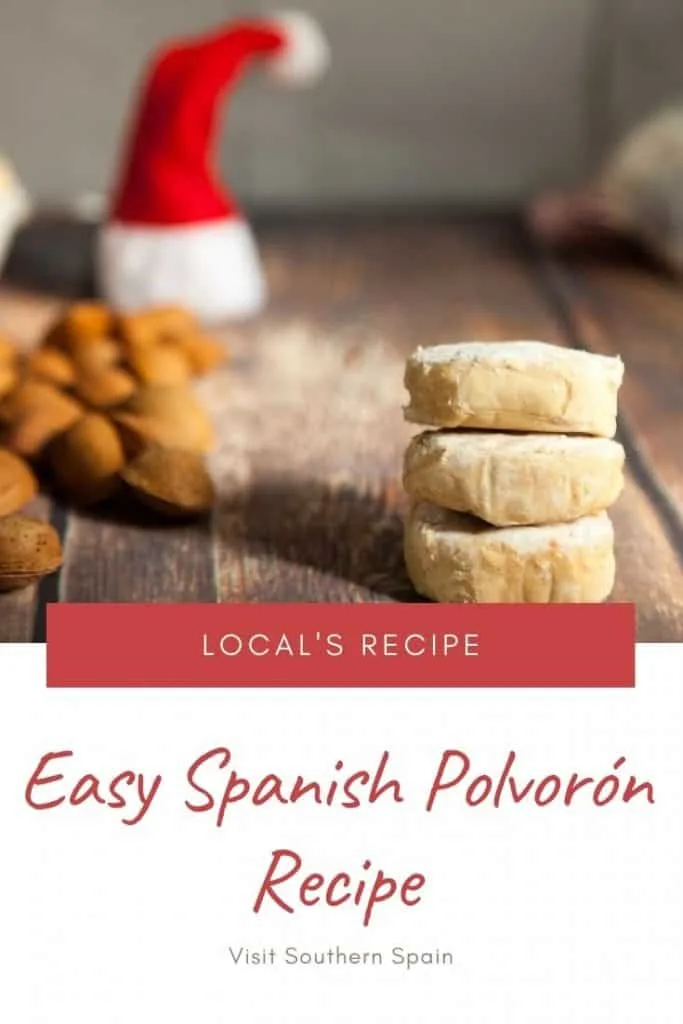 Are you wondering how to make polvoron from Spain? This is probably the most popular Spanish Christmas food of all time and this Spanish Christmas cookie can be easily prepared at home. This polvoron recipe comes from Spain but there is also a Filipino polvoron version. If you're looking for Spanish Christmas cookies this polvoron recipe is a must since it's part of every Spanish Christmas tradition. #polvoron #spanishchristmasfood #polvoronrecipe #spanishchristmascookies #andalusia