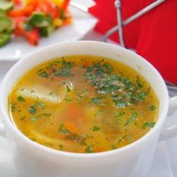 spanish chicken soup