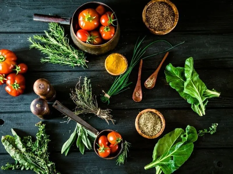 vegetables, Substitution of ingredients