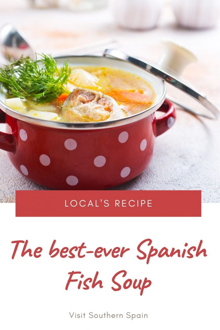 spanish fish soup recipe 1 - Easy Spanish Fish Soup [Sopa de Pescado] Recipe