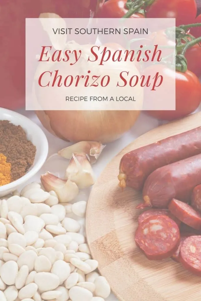 Are you looking for the best Spanish Chorizo Soup Recipe? This is one of the most popular Spanish chorizo recipes based on legendary Spanish chorizo sausage. This recipe also gives a short intro about what is Spanish chorizo and the difference between dry-cured Spanish chorizo. If you're looking for Spanish chorizo recipes, this Spanish soup is a must! On top of it is one of the easiest chorizo sausage recipes and one of the tastiest chorizo soup recipes. #chorizosoup #spanishsoups #chorizorecipe