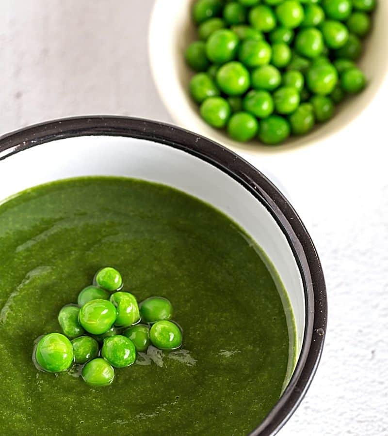 spanish pea soup recipe with toppings