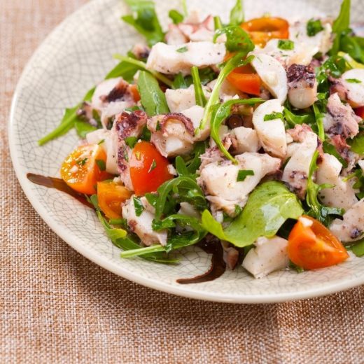 Spanish Grilled Octopus Salad Recipe [Ensalada de Pulpo] Visit