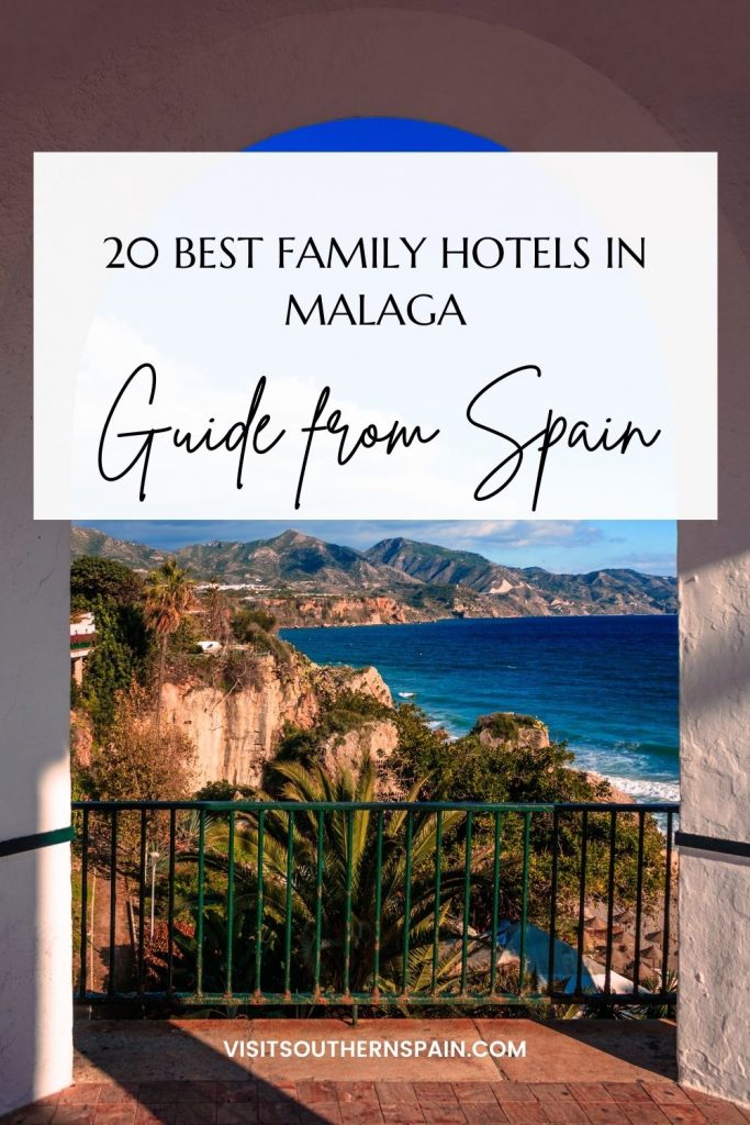 Are you looking for the best family hotels in Malaga, Spain? We have a thorough travel guide to help you find the perfect family hotel in Malaga. Our guide will help you choose from a variety of kid-friendly hotels, from budget ones to 5-star hotels in Malaga. The beautiful Andalusian city will offer your family an amazing holiday, being one of the perfect places to go with kids. Here are the 20 best family hotels in Malaga right now. #spain #malaga #familyhotels #hotelsmalaga #familyholiday