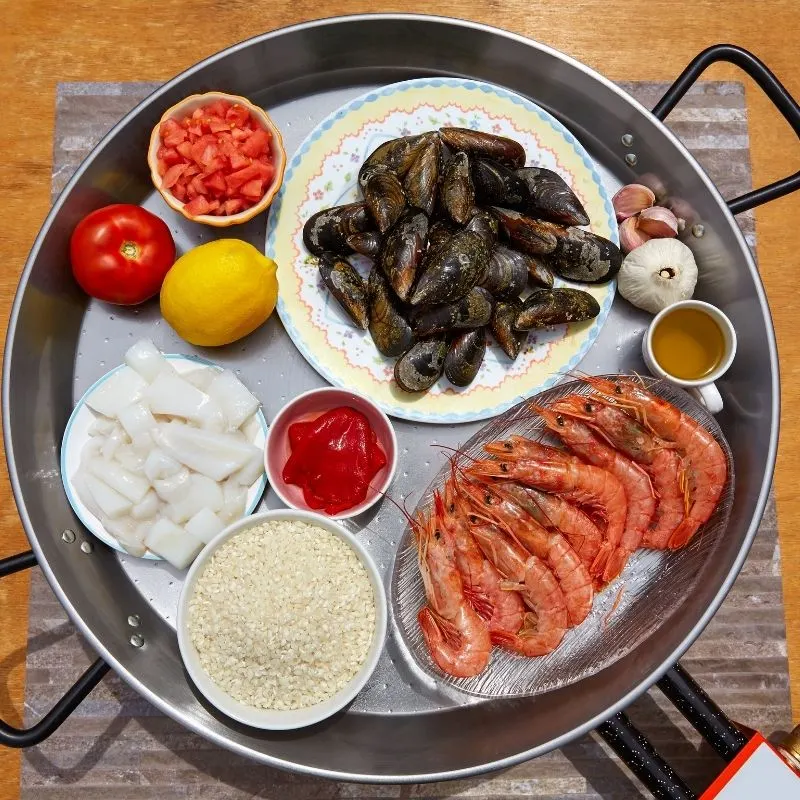 best seafood paella recipe