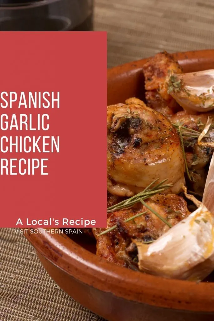 Are you looking for a Spanish garlic chicken recipe? Once you've tried our garlic chicken you won't prepare chicken in another way. The sweetness and spiciness of the garlic give this garlic chicken recipe a flavorful punch with every bite you take. The Spanish chicken and garlic are perfect for lunch or dinner and it's the best Spanish chicken recipe, that can be found in every restaurant in Spain. Try it and you won't regret it! #spanishchicken #garlicchicken #polloalajilo #spanishrecipe #spain