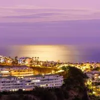 aerial view of marbella at sunset, things to do in Marbella in february