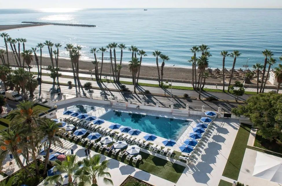 Gran Hotel Miramar with sea view, one of the best resorts near Malaga 