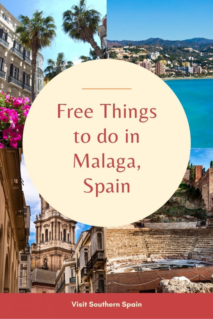 Are you looking for free things to do in Malaga, Spain? We've compiled for you a 3-day itinerary so your holiday in the beautiful Andalucian city can be as seamless as possible. Whether you're after things to do with friends or family, Malaga city offers you some of the best experiences, all of them for free. Relax on the beach, visit a museum or stroll in the park, and many more inside our guide for the 20 free things to do in Malaga. #freethings #malagaholiday #andalucia #freethingsinmalaga