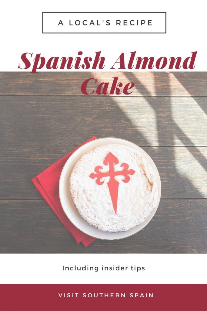 Spanish Almond Cake - Tarta de Santiago
