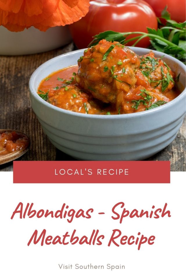 Albondigas Spanish Meatballs Recipe Visit Southern Spain