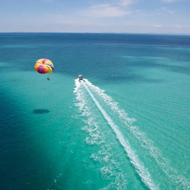 Best watersports in Malaga, Parasailing on a Giant Parachute