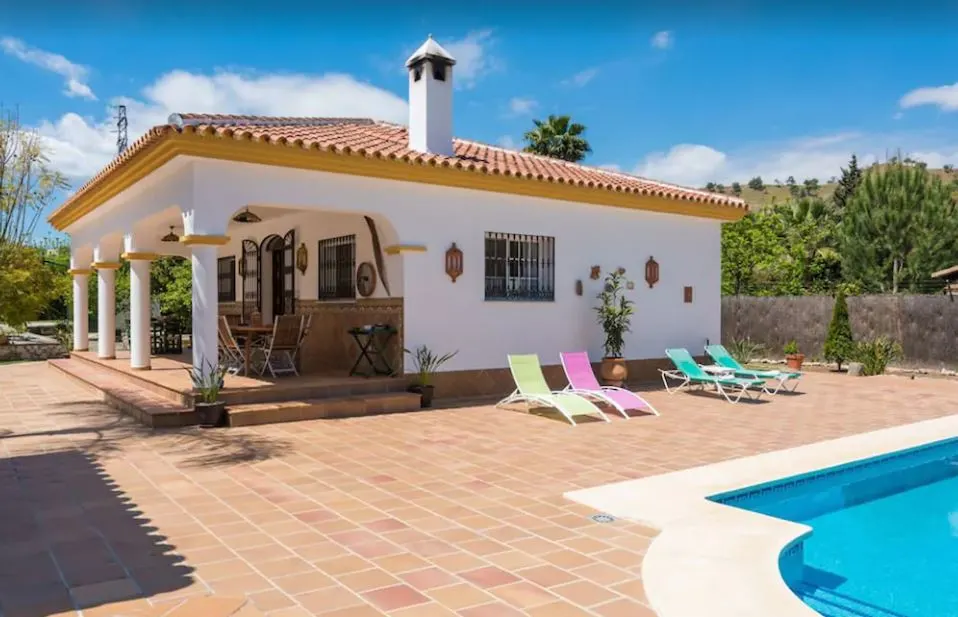 Rural House Vacation in Andalusia, with Swimming Pool & Garden, best holiday villas in malaga