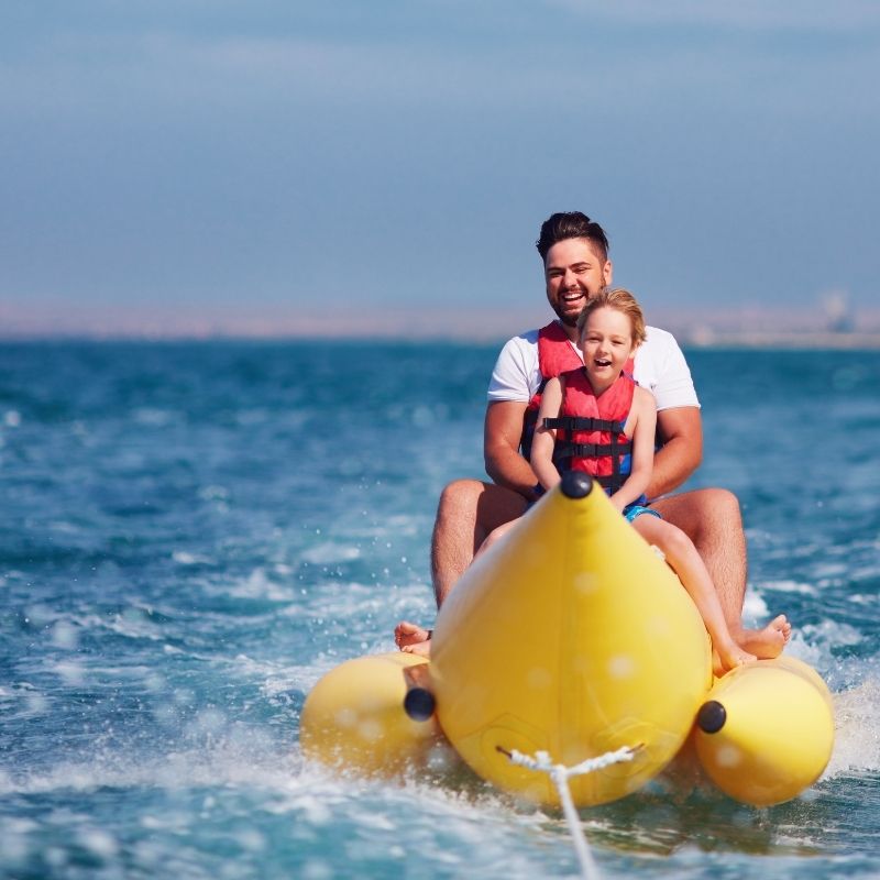 Best Watersports in Malaga, Ski Tubes & Banana Boats