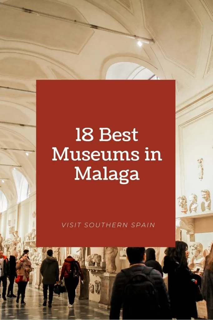 Are you looking for the best Museum in Malaga for your next visit? To make things easier for you, we've gathered some of the best options in terms of museums in Malaga. You can now read about what each museum has to offer, opening times, and guided tours. Your vacation in Malaga should include a visit to the museums, for a fun way to learn more about its gems. So, here are the 18 best museums in Malaga you shouldn't miss. #bestmuseums #malagamuseums #visitmalaga #famousmuseums #spain