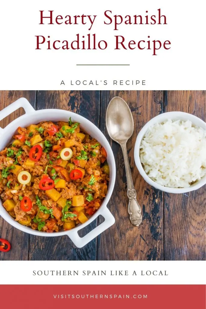 Are you looking for a Spanish picadillo recipe? If you've never tried beef picadillo now would be the time to try it. Picadillo has everything you want, juicy ground meat, tomato sauce, and olives for a tangy kick. The Spanish-style picadillo can be served as a lunch or dinner, on its own, or with some fluffy rice. It is clearly the best picadillo recipe because it's nutritious, delicious, hearty and on top of this, very easy to make. #picadillo #spanishpicadillo #picadillorecipe #beefpicadillo