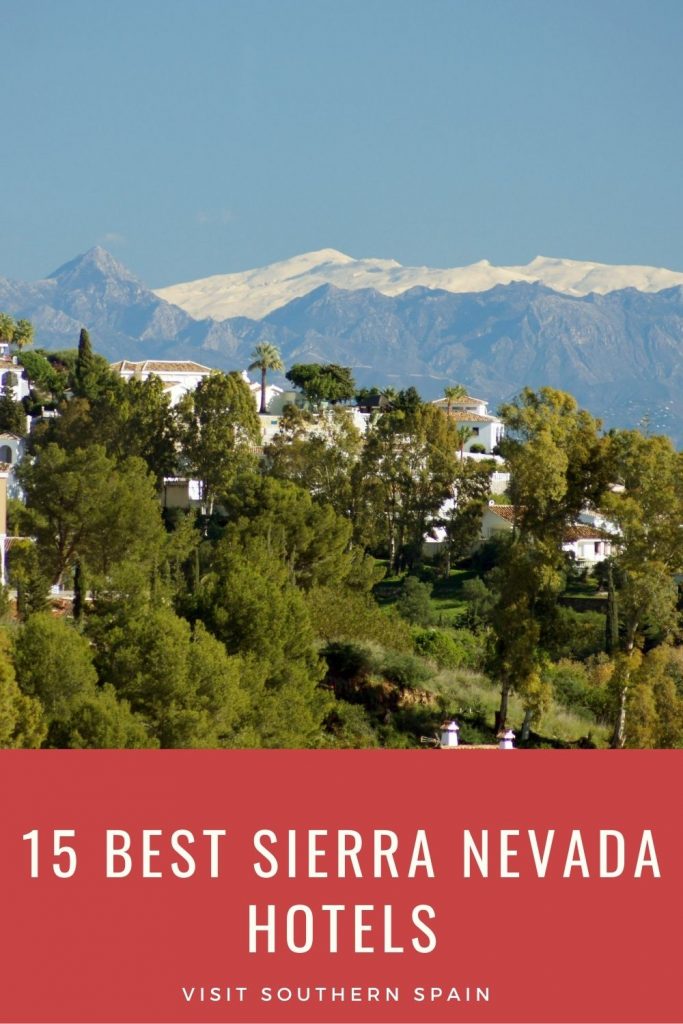 Are you looking for hotels in Sierra Nevada, Spain? The Sierra Nevada ski resort is one of the best places for skiing and a unique place where the sea is only a few hours away from the ski resort. We've compiled for you a list of some of the best hotels, from 5-star hotels, family-friendly hotels, to the best hotels with a pool. Here are the 15 best Sierra Nevada hotels for your next winter getaway. Check them out! #sierranevada #sierranevadahotels #spain #skiholiday #sierranevadaresort