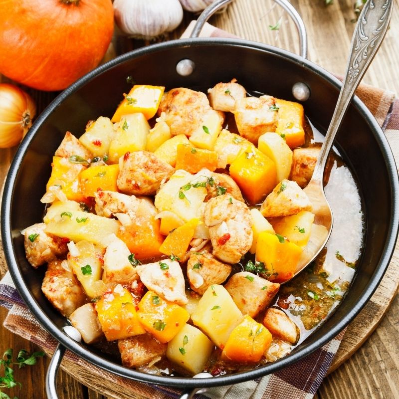 spanish chicken and potatoes stew