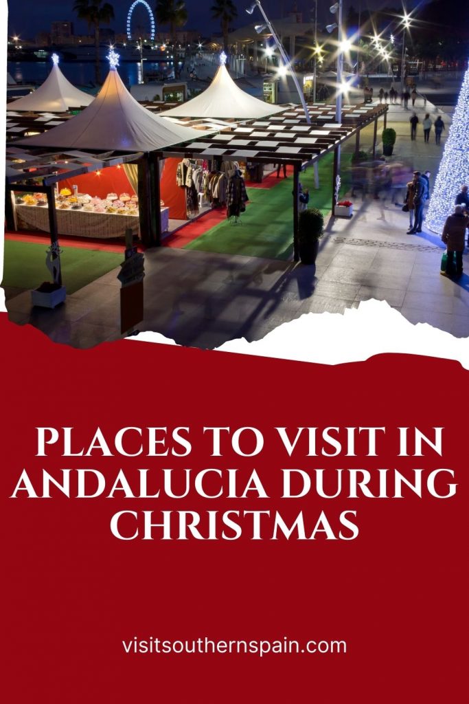 Curious what are the best places to visit in Andalucia during Christmas? We come to the rescue with the travel guide to the best cities in Andalucia that you should visit during the holidays. You will find some of the most unique places to visit in Spain that for Christmas are full of magic and traditions. Live or edible nativity scenes, Christmas markets and the best Spainsh Christmas desserts await you. #placestovisitinandalucia #andalucia #christmasinandalucia #christmas #southernspain