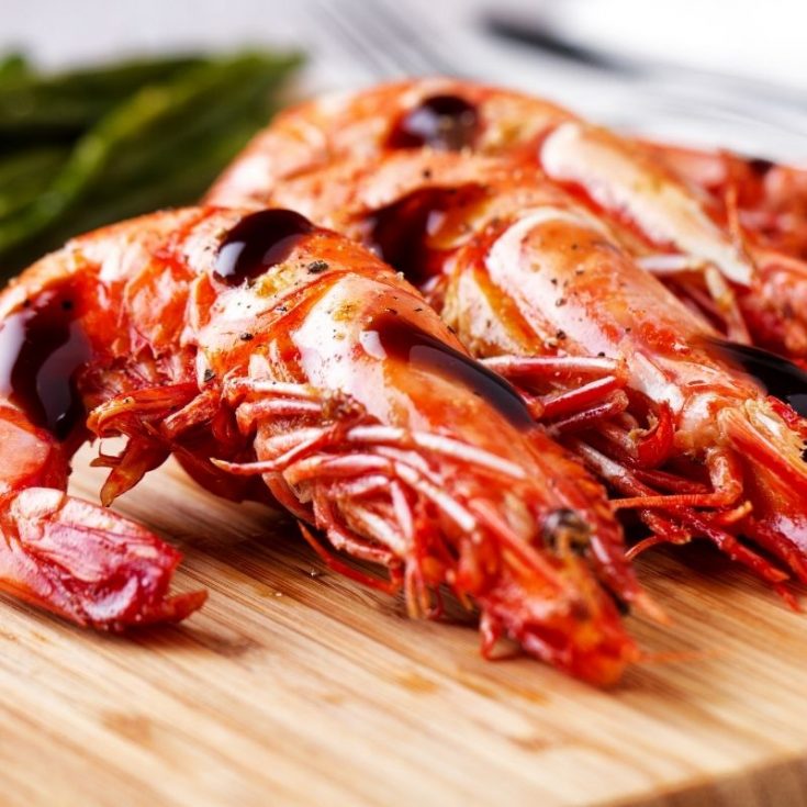 seafood dinner ideas - Appetizing Spanish-Style Grilled Prawns