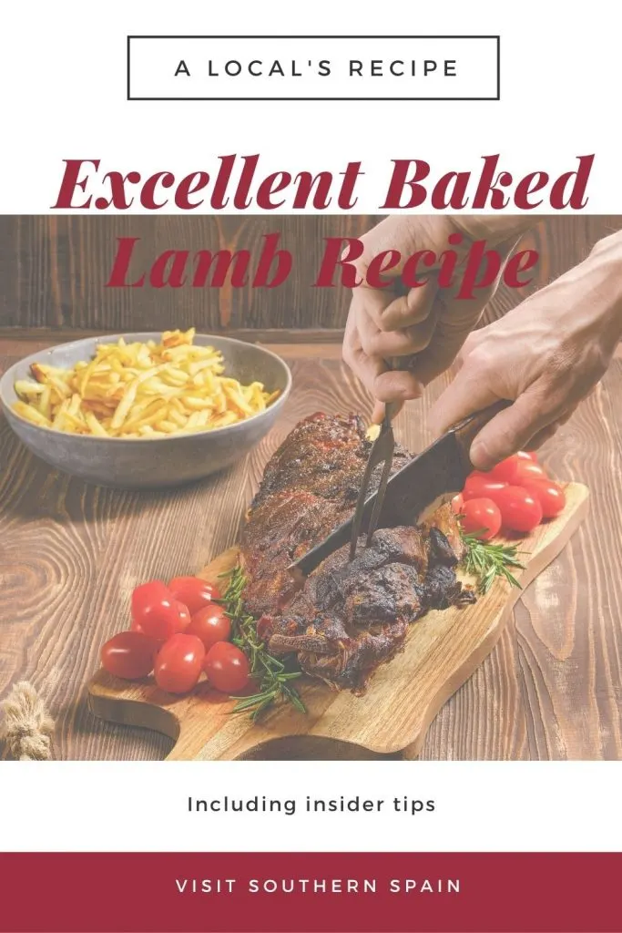 Are you looking for an Excellent Baked Lamb Recipe from Spain? The leg of lamb recipe is exactly what you need if you want a simple and savory lamb roast done in no time. This is one of the best baked lamb recipes from Spain that will impress you and your guests with its simplicity. This baked lamb leg is incredibly succulent & delicious and with our baked lamb recipe, you can learn how to cook lamb like a chef. Try our oven-baked lamb now! #bakedlamb #lambrecipe #spanishbakedlamb #lambroast
